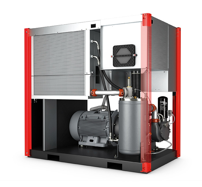 Compresseurs rotatifs à vis lubrifiés (30 - 132 kW) – Image 3